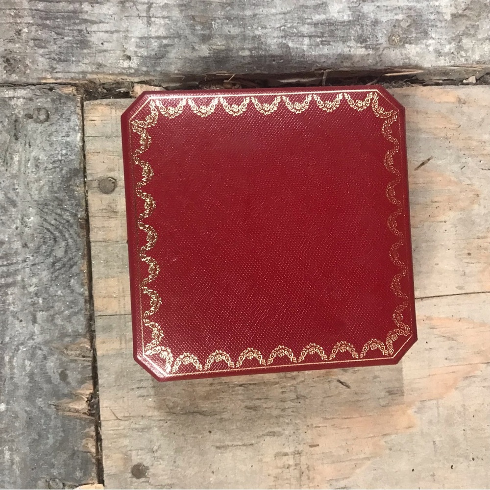 Cartier empty box